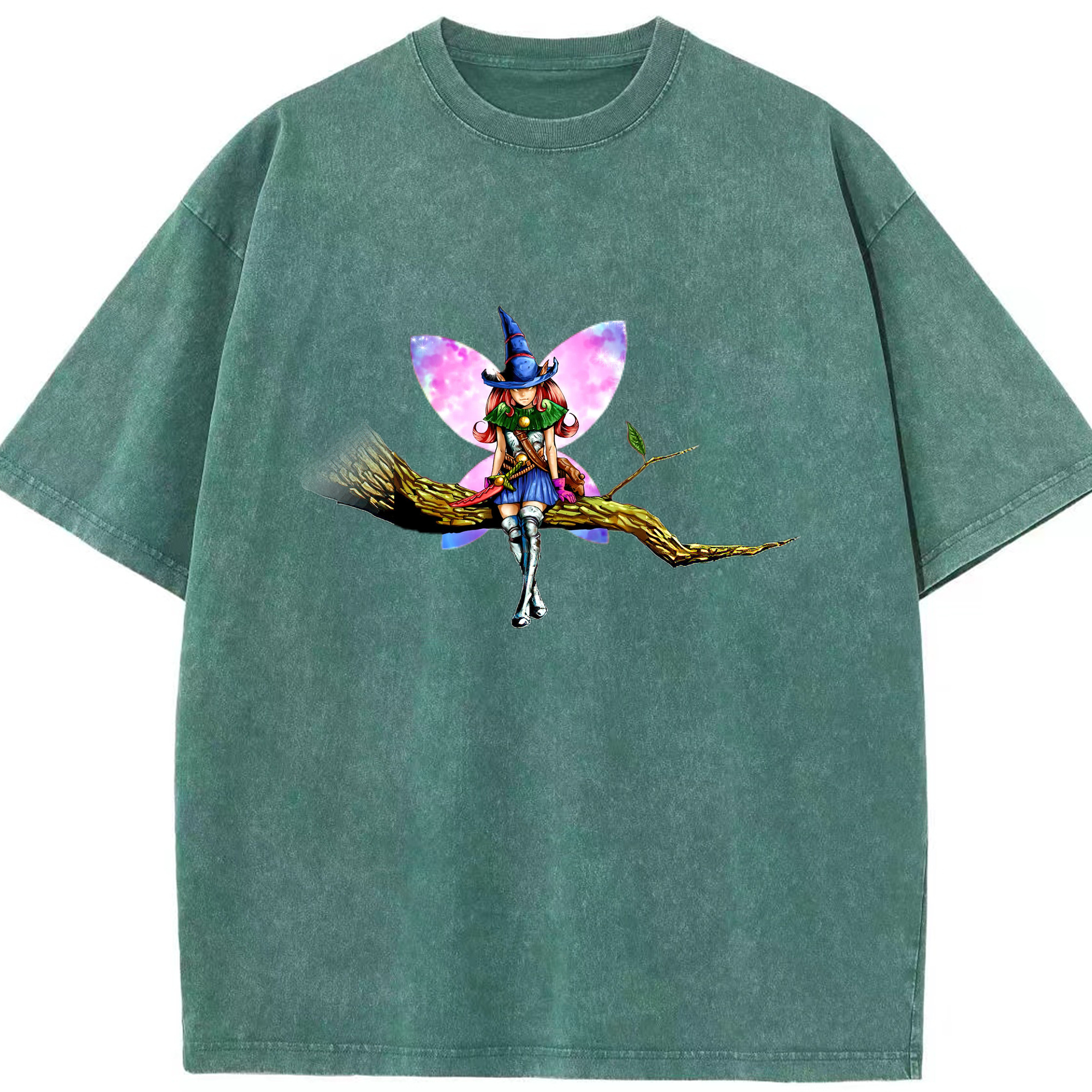 （画像用） 遊☆戯☆王 Yu-Gi-Oh! 綿100% ヴィンテージ風 半袖Tシャツ（フロントプリント）